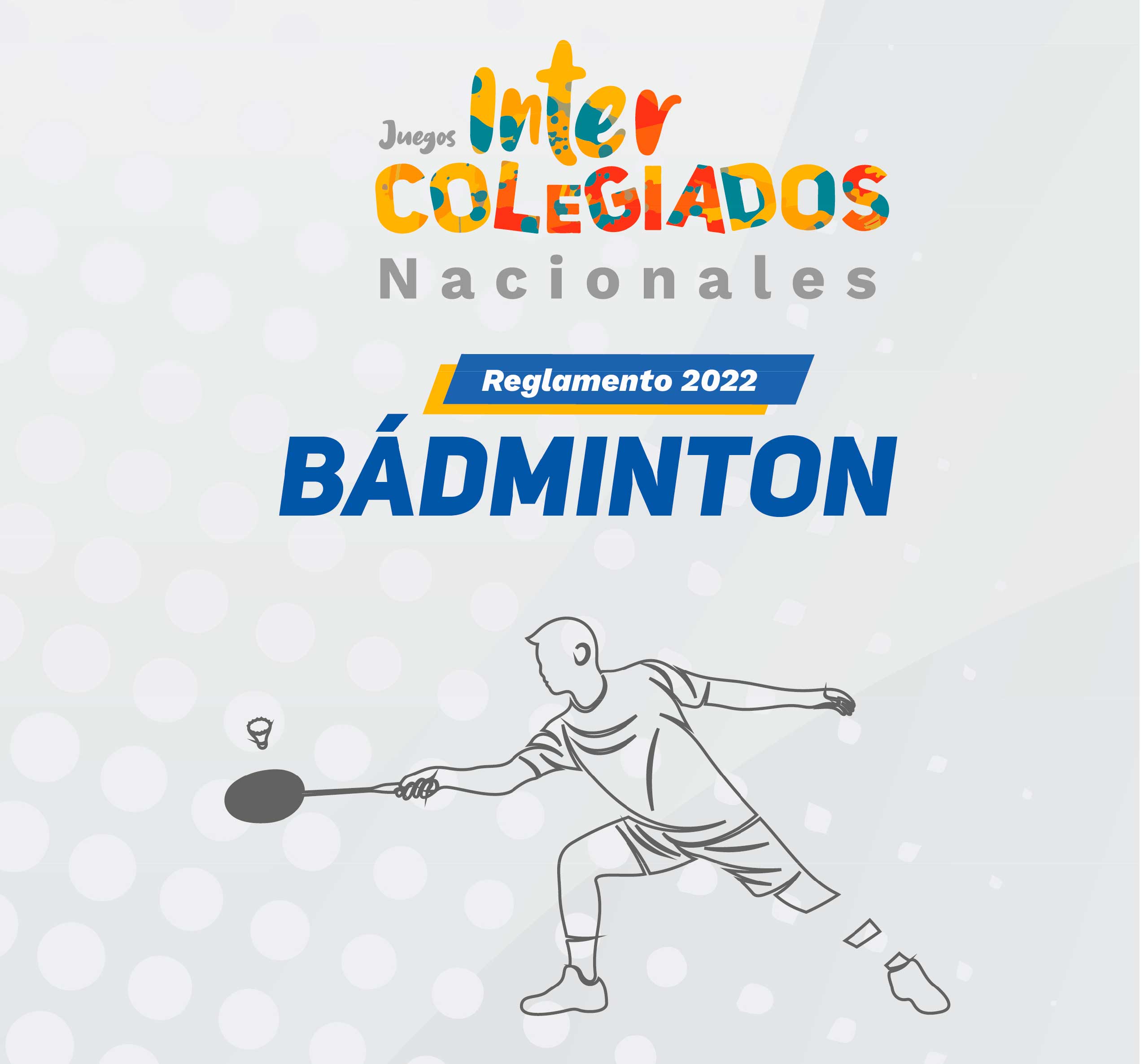 Bádminton en los juegos intercolegiados nacionales