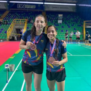 Karen Patiño y Juliana Giraldo dupla #1 Colombia dobles femenino
